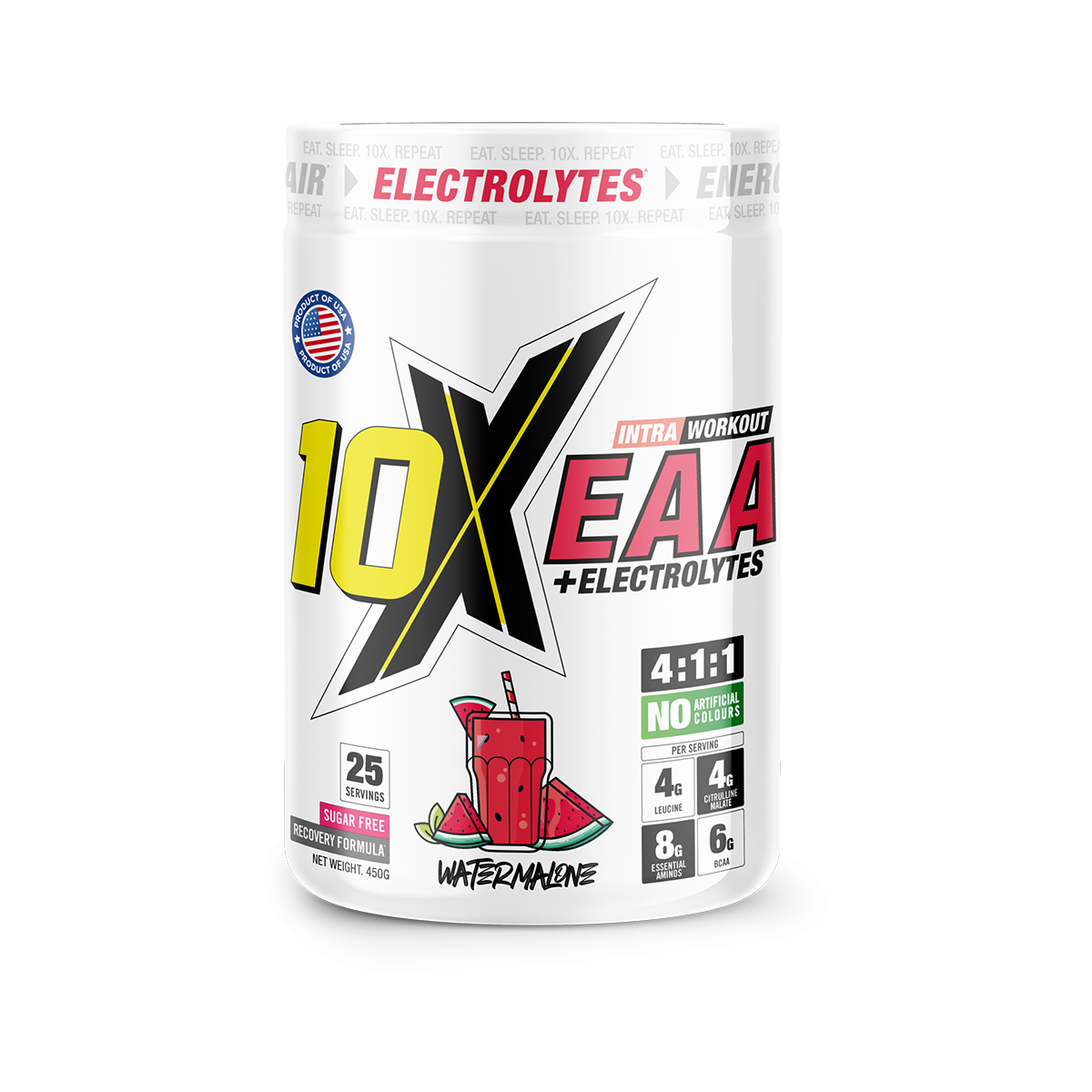10X Athletic EAA 450g Watermalone