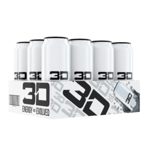 3D Energy Drink 12x473ml Silver (Strawberry Lemonade)