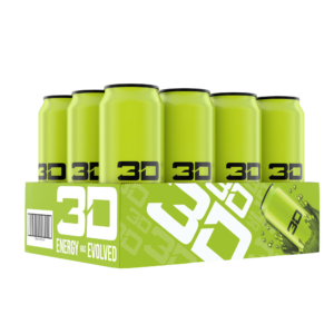3D Energy Drink 12x473ml Green (Citrus)