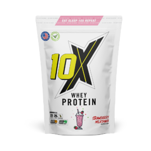10X Athletic Whey Protein 700g Strawberry Milkshake - Image 1