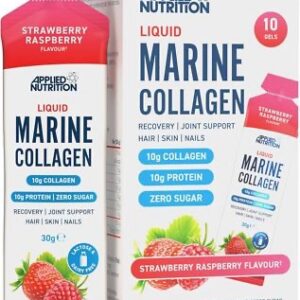 Applied Nutrition Marine Collagen Gels 10x30g Strawberry Raspberry - Image 1