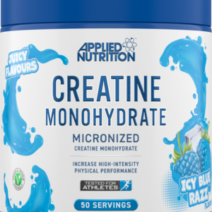 Applied Nutrition Creatine Monohydrate 250g Icy Blue Razz - Image 1