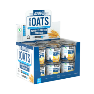 Applied Nutrition Critical Oats Protein Porridge 12x60g Chocolate - Image 1