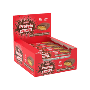 Applied Nutrition Protein Crunch Bar 12x62g Milk Chocolate Caramel - Image 1