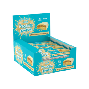 Applied Nutrition Protein Crunch Bar 12x62g White Chocolate Caramel - Image 1