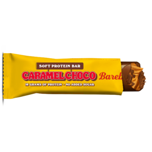 Barebells Soft Protein Bar 55g Caramel Choco - Image 1