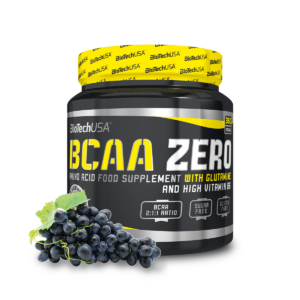 BioTech USA BCAA Zero 360g Blue Grape - Image 1