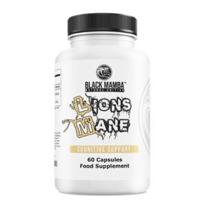 Black Mamba Lions Mane 60 Caps - Image 1