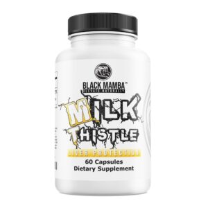 Black Mamba Milk Thistle 60 Caps - Image 1