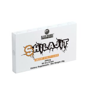 Black Mamba Shilajit Dry Drops 90 Tabs - Image 1