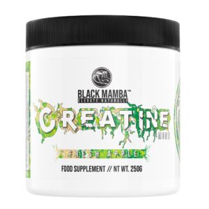 Black Mamba Flavoured Creatine 250g Fresh Apple - Image 1
