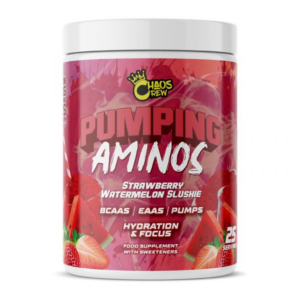 Chaos Crew Pumping Aminos 2.0 325g Strawberry Watermelon - Image 1