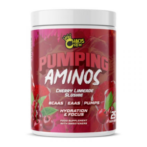 Chaos Crew Pumping Aminos 2.0 325g Cherry Limeade Slushie - Image 1