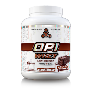Chemical Warfare OP1 Whey 1.8kg Chocolate Fudge Cake - Image 1
