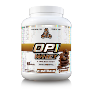 Chemical Warfare OP1 Whey 1.8kg Chocolate Salted Caramel - Image 1