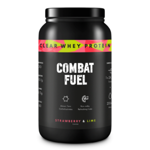 Combat Fuel Clear Whey Protein 490g Strawberry & Lime - Image 1