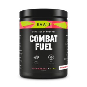 Combat Fuel EAA's + Electrolytes 500g Strawberry & Lime - Image 1