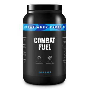 Combat Fuel Clear Whey Protein 490g Blue Razz - Image 1