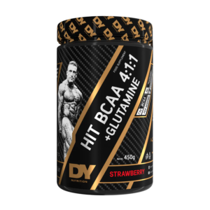 DY Nutrition Hit BCAA 4:1:1 + Glutamine 450g Strawberry - Image 1