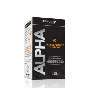 Efectiv Nutrition ALPHA Male Support 120Caps - Image 1