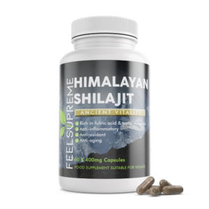 Feel Supreme Himalayan Shilajit 60 Veg Caps - Image 1