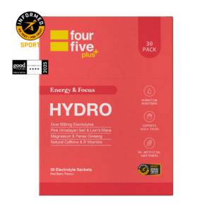 FourFive Energy & Focus Sachets 30 Sachets Red Berry - Image 1