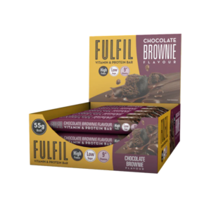 Fulfil Nutrition Vitamin & Protein Bar 15x55g Chocolate Brownie - Image 1
