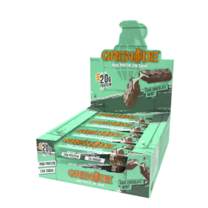 Grenade Protein Bar 12x60g Dark Choc Mint - Image 1