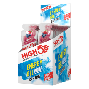 HIGH5 Energy Gel Aqua Caffeine 20x66g Berry - Image 1
