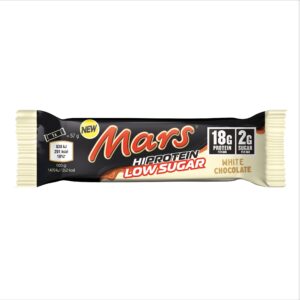 Mars Hi Protein Low Sugar Bar 57g White Chocolate - Image 1
