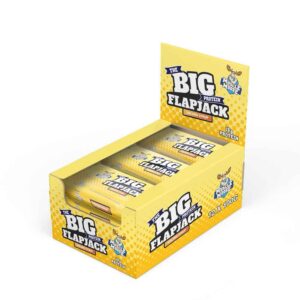 Muscle Moose Big Protein Flapjack 12x100g Golden Syrup - Image 1