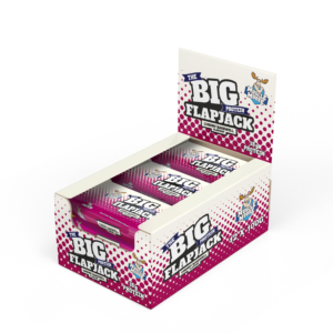 Muscle Moose Big Protein Flapjack 12x100g Cherry Bakewell - Image 1