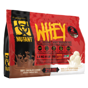 Mutant Whey Dual Chamber 1.8kg Triple Chocolate & Vanilla Ice Cream - Image 1