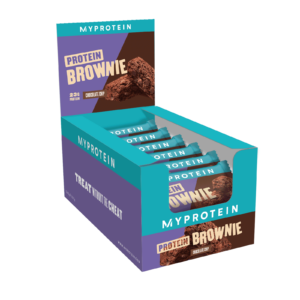 MyProtein Protein Brownie 12x75g Chocolate Chip - Image 1
