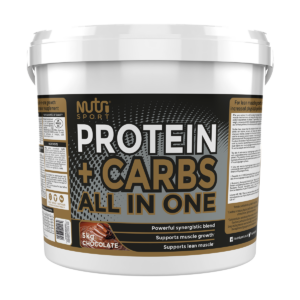 NutriSport Protein + Carbs 5kg Chocolate - Image 1