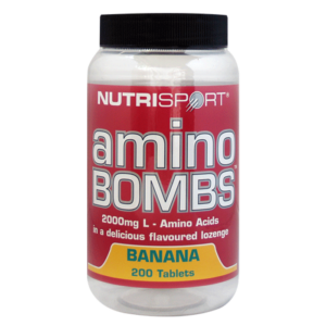 NutriSport Amino Bombs 200 Tabs Banana - Image 1