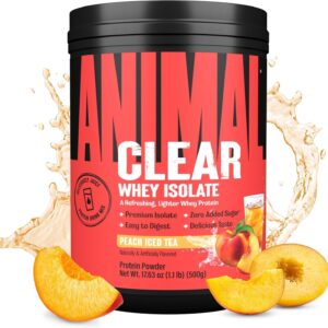 Animal Clear Whey 500g Peach Iced Tea - Image 1