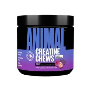 Animal Creatine Chews 120 Tabs Grape - Image 1
