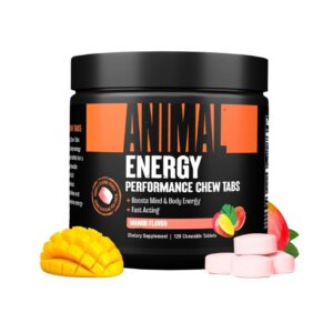 Animal Energy Chews 120Tabs Tropical Mango - Image 1