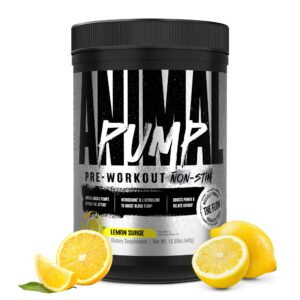 Animal Pump Non Stim 442g Lemon Surge - Image 1