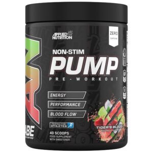 Applied Nutrition ABE (All Black Everything) PUMP Pre-Workout 500g Tigers Blood - Image 1