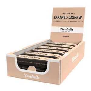 Barebells Protein Bar 12x55g Caramel Cashew - Image 1