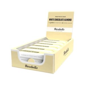 Barebells Protein Bar 12x55g White Chocolate Almond - Image 1