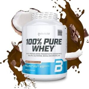 BioTech USA 100% Pure Whey 2.27kg Coconut & Chocolate - Image 1