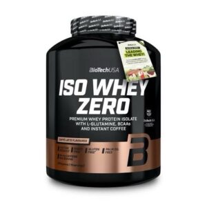 BioTech USA Iso Whey Zero 1.816kg Caffe Latte - Image 1