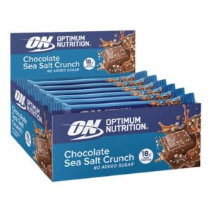 Optimum Nutrition Crunch Bar 12x55g Choc Sea Salt - Image 1