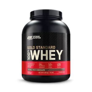 Optimum Nutrition Gold Standard 100% Whey 2.26kg Double Rich Chocolate - Image 1