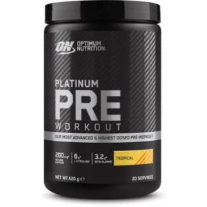 Optimum Nutrition Platinum Pre-Workout 420g Tropical - Image 1