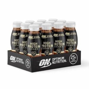 Optimum Nutrition Protein Shake 12x330ml Chocolate - Image 1