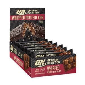 Optimum Nutrition Whipped Protein Bar 10x60g Chocolate Caramel - Image 1